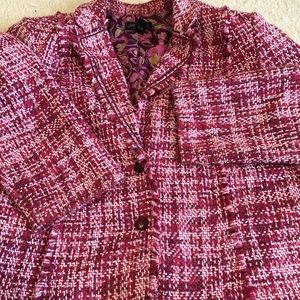 Lane Bryant Woven Blazer